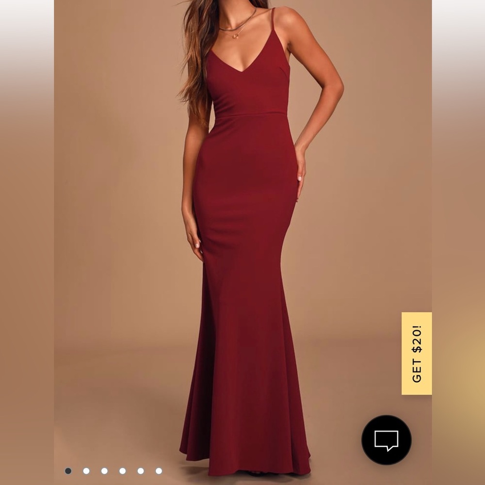 Lulu’s Red Formal Dress
